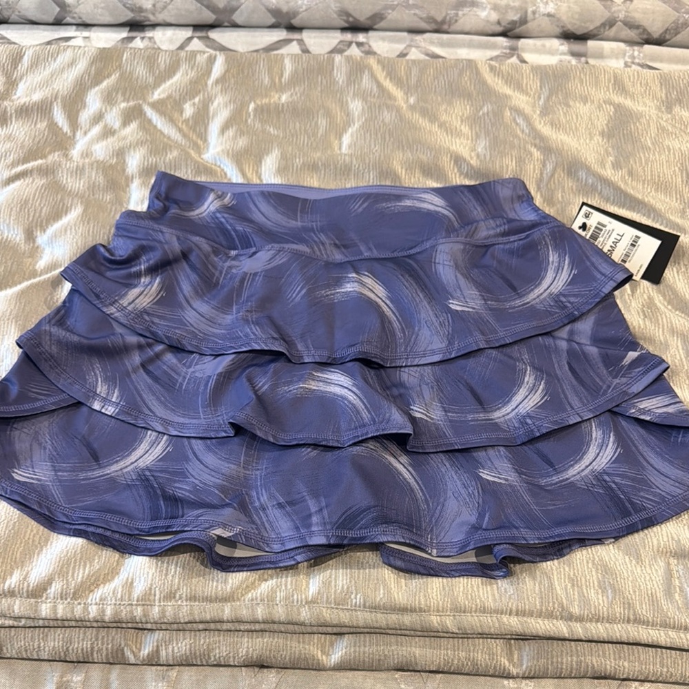 Blue Layered Skirt